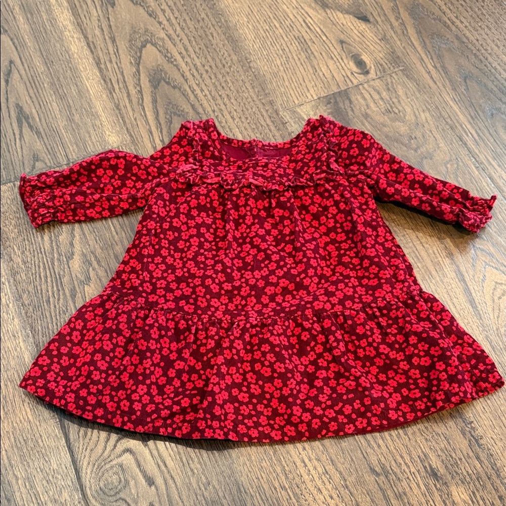 GAP Burgundy/Red Baby Dress
